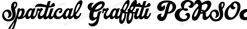 Spartical Graffiti PERSONAL USE Re字体转换